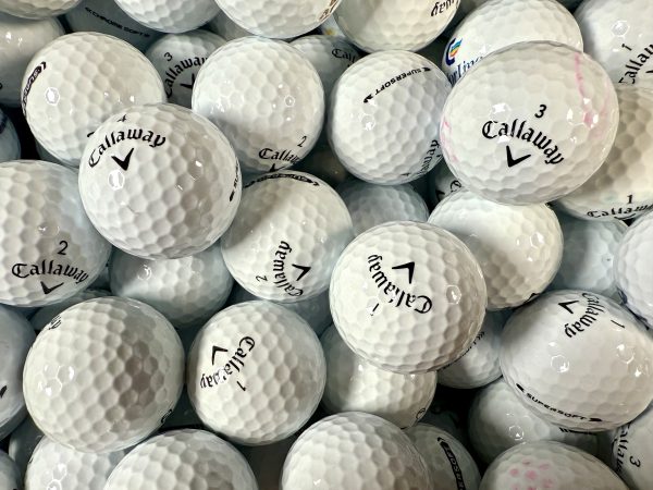 50 Lakeballs Callaway Supersoft - AAAA / AAA