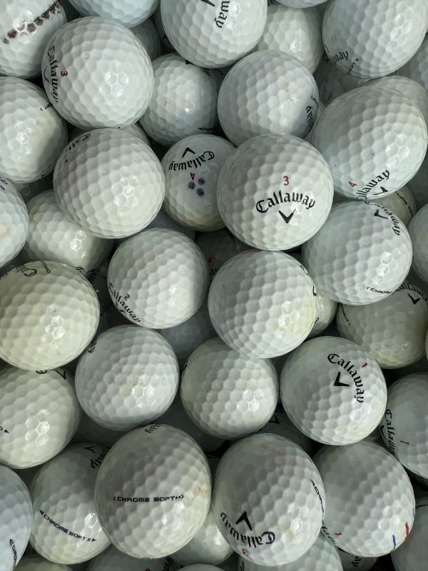 25 Lakeballs Callaway Chrome Soft - AAAA / AAA