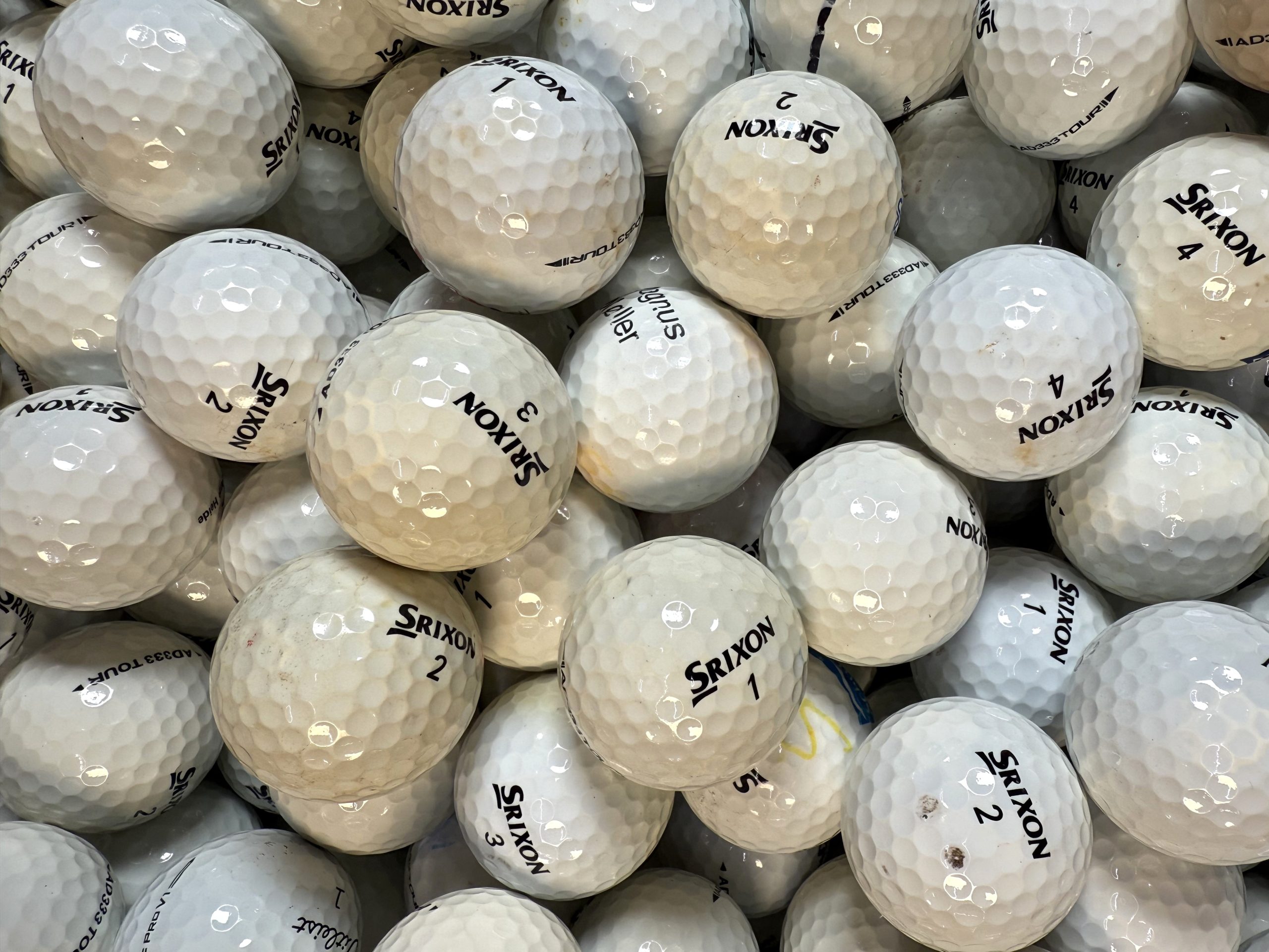 50 Lakeballs Srixon AD333 Tour - AA